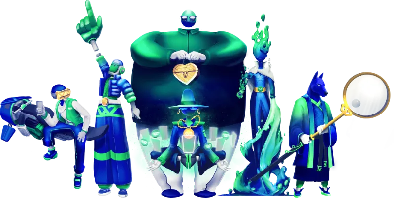 Wakweli Characters